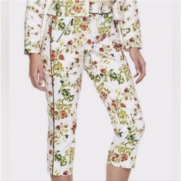 Disney Alice in Wonderland Through The Looking Glass Floral Print Women's Pants - Picture 1 of 13